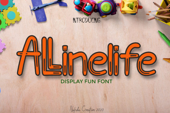 Allinelife: The Versatile Display Font for Campaign Clarity