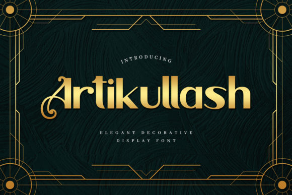 Artikullash Typeface: Elevating Editorial Design with Bold Elegance