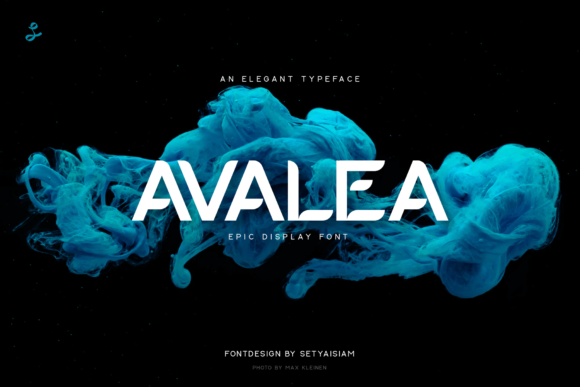 Avalea Display Font Review for Modern Brand Identity