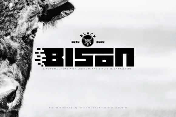 Black Bison Typeface: Assertive Display Fonts for High-Impact Web Design