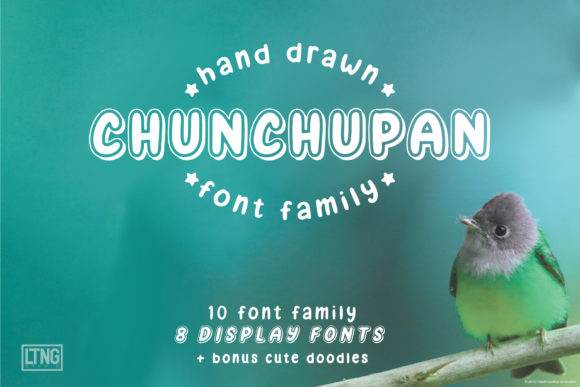Chunchupan: A Friendly Display Font for Standout Branding