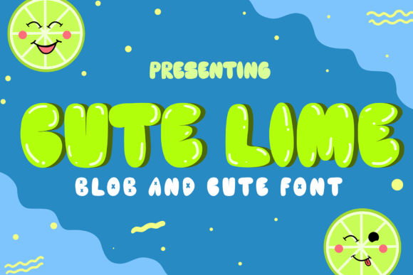 Cute Lime Display Font for Bold Brand Identity