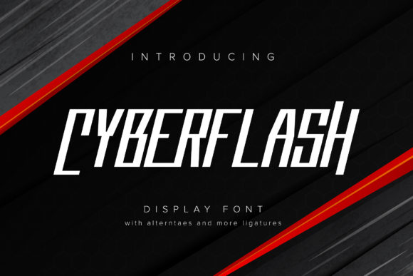 Cyberflash: The Display Font That Elevates Small Business Branding