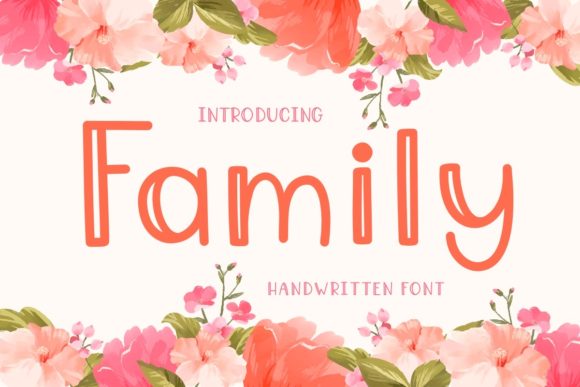 Family Handwritten Font for Consistent Brand Identity
