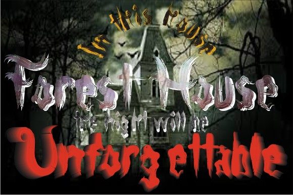 Forest House: The Scary Display Font for Standout Halloween Campaigns