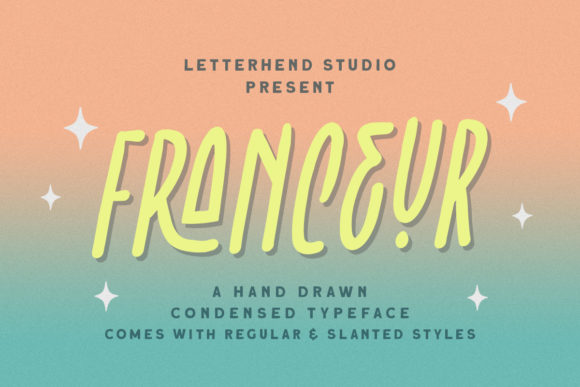 Franceur Display Font Review for Campaign Design