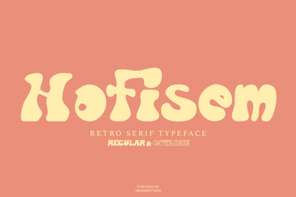 Hofisem: The Bold Display Font for Standout Craft Designs