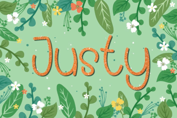 Justy Display Font Review for Creative Makers