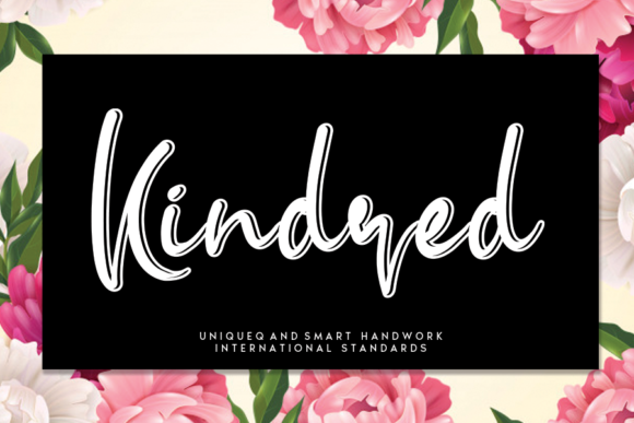 Kindred: A Flowing Handwritten Font for Elegant Editorial Design