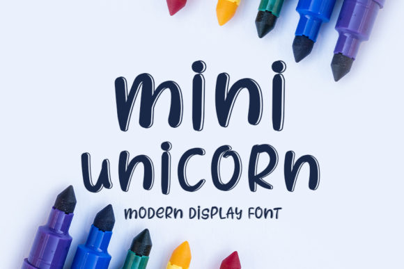 Mini Unicorn: The Friendly Display Font for Small Business Branding