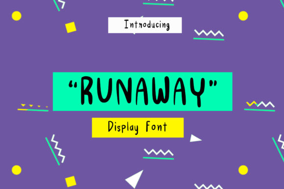 Runaway Display Font Review: Adding Joy to Campaign Graphics