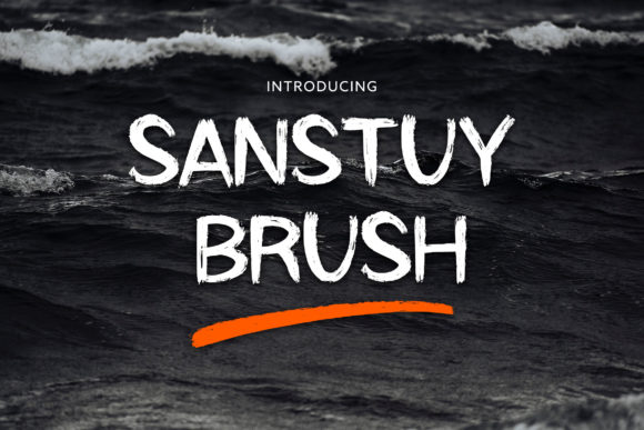 Sanstuy Brush: Bold Display Fonts for Handmade Branding