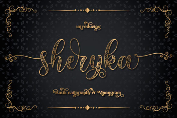 Sheryka: The Elegant Handwritten Display Font for Digital Branding