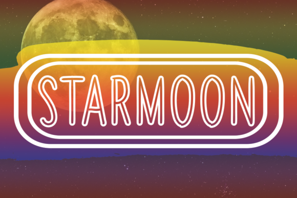 Starmoon Display Font Review for Joyful Campaign Design