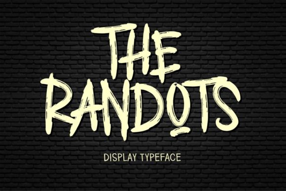 The Randots: A Bold Display Font for Standout Craft Brands