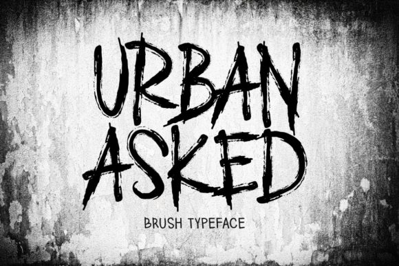 Urban Asked Typeface Review: A Quirky Display Font for Modern Branding