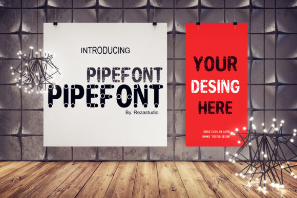 Why Pipe Is the Perfect Display Font for Handmade Branding